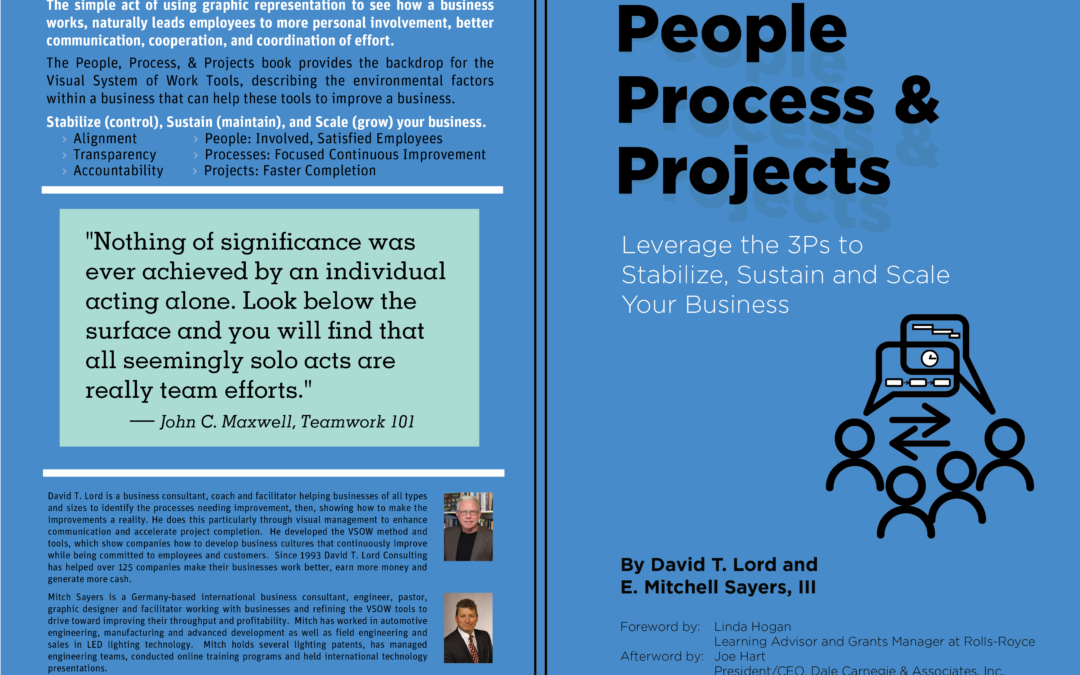 Book Release: People, Processes, and Projects – Leveraging the 3Ps